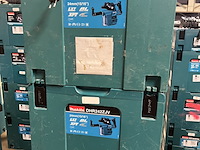4x bouwgereedschap, 1x 18v accu, 1x lader, m-boxen makita, 2x dhs630zj, 2x dhr242zjv - afbeelding 2 van  5