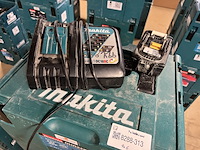 4x bouwgereedschap, 1x 18v accu, 1x lader, m-boxen makita, 2x dhs630zj, 2x dhr242zjv - afbeelding 4 van  5