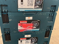 4x bouwgereedschap in m-box (4x decoupeerzaag) makita, djv182zj - afbeelding 2 van  3