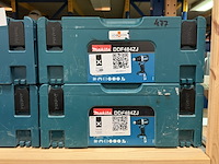 4x bouwgereedschap in m-box (decoupeerzaag, boor-/schroefmachine) makita, djv182zj, ddf484zj - afbeelding 2 van  4
