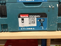 4x bouwgereedschap in m-box (decoupeerzaag, boor-/schroefmachine) makita, djv182zj, ddf484zj - afbeelding 3 van  4