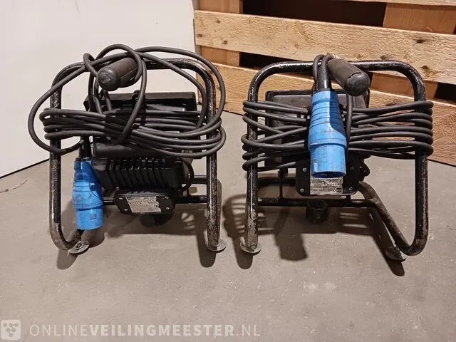 4x bouwlampen met statieven oa. eurolux - afbeelding 5 van  8
