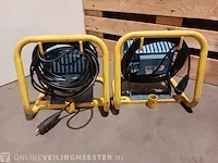 4x bouwlampen met statieven oa. eurolux - afbeelding 8 van  8