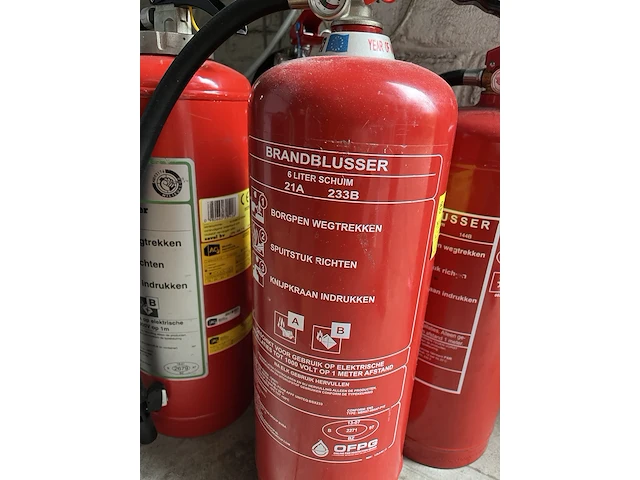 4x brandblusser - afbeelding 2 van  5