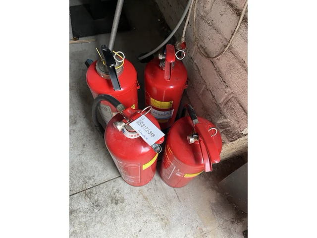 4x brandblusser - afbeelding 5 van  5
