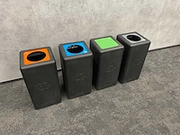 4x brickbin - duurzame sorteerprullenbak 65l - afbeelding 10 van  17