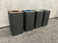 4x brickbin - duurzame sorteerprullenbak 65l - afbeelding 11 van  17