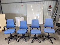 4x bureaustoel axia - afbeelding 2 van  9