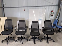 4x bureaustoel - afbeelding 1 van  4