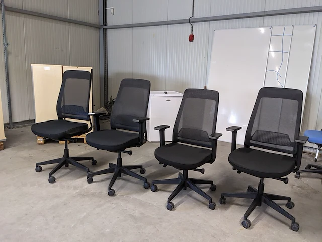 4x bureaustoel - afbeelding 2 van  4