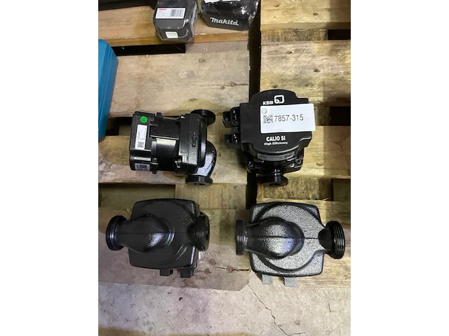 4x circulatie pompen , ksb, calio si - afbeelding 1 van  2