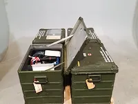 4x defibrilator in transportkist zoll, m-series - afbeelding 1 van  8