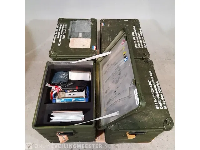 4x defibrilator in transportkist zoll, m-series - afbeelding 2 van  8