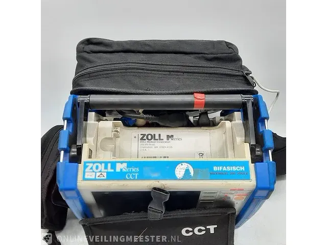 4x defibrilator in transportkist zoll, m-series - afbeelding 7 van  8