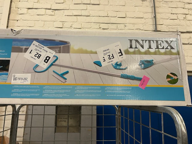 4x deluxe zwembad onderhoudset intex - afbeelding 4 van  5