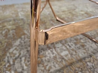 4x design barstoel classicon, design clemens weisshaar, triton stool, copper - afbeelding 15 van  16