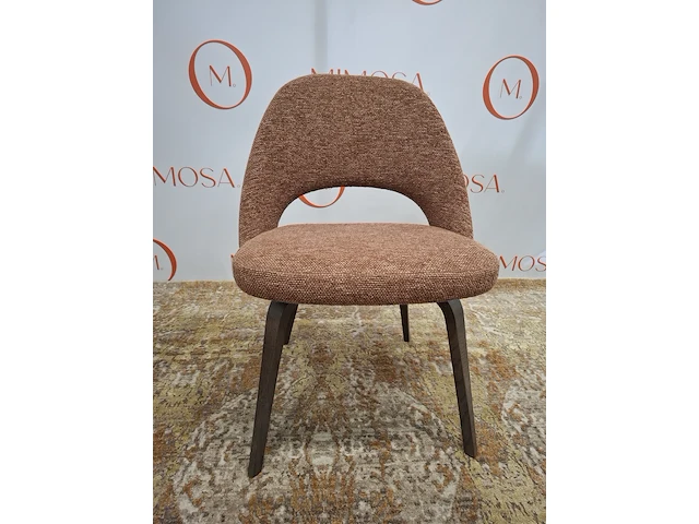 4x design stoel knoll , saarinen executive chair, roze - afbeelding 4 van  16