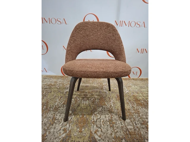 4x design stoel knoll , saarinen executive chair, roze - afbeelding 12 van  16