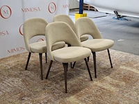 4x design stoel knoll , saarinen executive chair - afbeelding 9 van  16