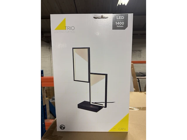 4x design tafellamp trio, cafu, zwart - afbeelding 2 van  2