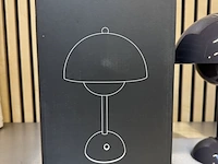 4x design tafellamp verschillende kleuren wit licht, dimbaar en oplaadbaar usb-c, dark grey - afbeelding 5 van  6