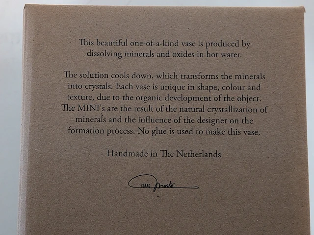 4x design vaas isaac monte, mini m003, diverse kleuren - afbeelding 9 van  10