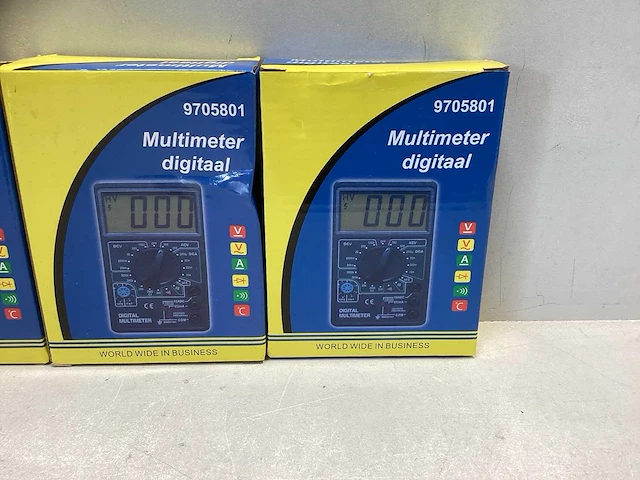 (4x) digitale multi-meter - afbeelding 3 van  3
