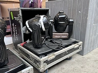 4x discolamp moving head met 2x flightcase artek lighting, sparky1 - afbeelding 3 van  11