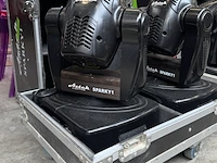 4x discolamp moving head met 2x flightcase artek lighting, sparky1 - afbeelding 6 van  11