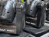 4x discolamp moving head met 2x flightcase artek lighting, sparky1 - afbeelding 8 van  11