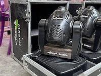 4x discolamp moving head met 2x flightcase artek lighting, sparky1 - afbeelding 9 van  11