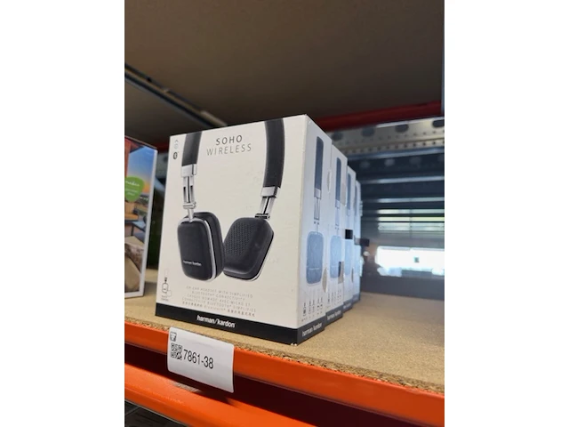4x draadloze koptelefoon harman kardon, soho wireless - afbeelding 6 van  6