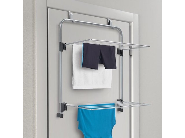 4x droogrek ophangbaar aan douchewand of deur metaltex - afbeelding 3 van  5