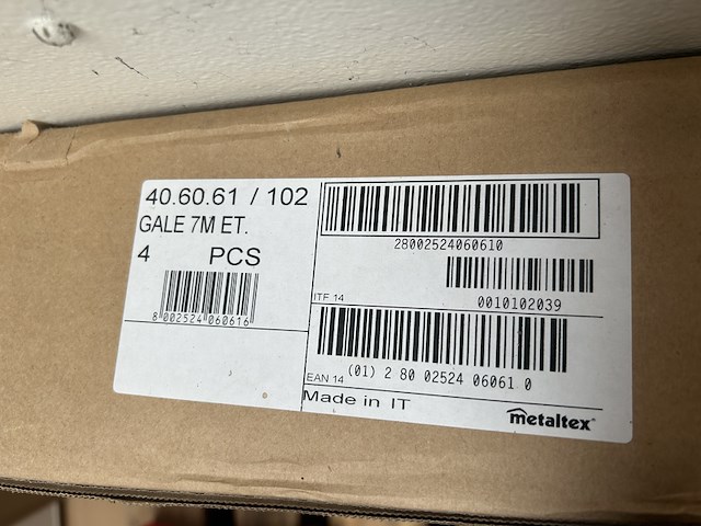 4x droogrek ophangbaar aan douchewand of deur metaltex - afbeelding 5 van  5