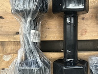 4x dumbbell set 2x 5kg, 2x 7kg, 2x 7kg, 2x 8kg active panther - afbeelding 2 van  5