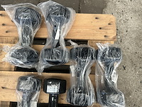 4x dumbbell set 2x 5kg, 2x 7kg, 2x 8kg, 2x 10kg active panther - afbeelding 4 van  6