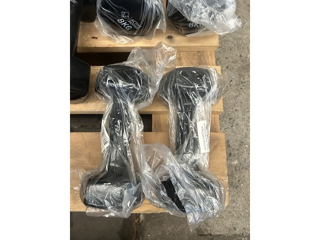 4x dumbbell set 2x 5kg, 2x 7kg, 2x 8kg, 2x 10kg active panther - afbeelding 6 van  6