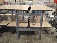 4x duo bureau , ahrend - afbeelding 9 van  19