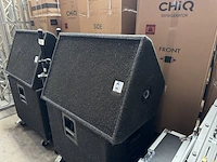 4x dynacord (f 150) speaker met 2x statief - afbeelding 3 van  7