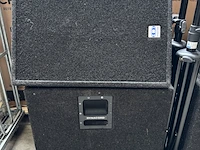 4x dynacord (f 150) speaker met 2x statief - afbeelding 5 van  7