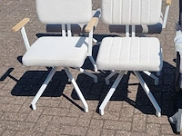 4x eetkamerstoel 180 graden draaibaar alpine, zazuhome, "henk swivel" - afbeelding 2 van  6