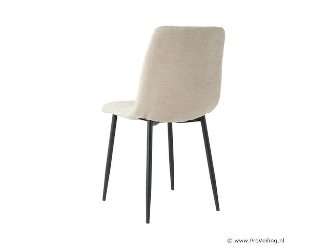 4x eetkamerstoel billy zonder arm - angus beige - afbeelding 4 van  4