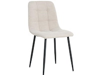 4x eetkamerstoel billy zonder arm - boucle alpine 01 beige - afbeelding 1 van  5