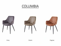 4x eetkamerstoel columbia , cognac, 2024