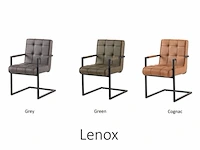 4x eetkamerstoel lenox, groen, 2024