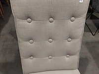 4x eetkamerstoel linnen, zazuhome, "riviera maison", beige - afbeelding 4 van  4
