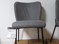 4x eetkamerstoel rv design, ventura- vincent, grijs - afbeelding 2 van  6