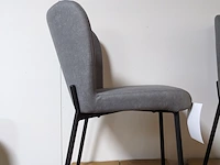 4x eetkamerstoel rv design, ventura- vincent, grijs - afbeelding 3 van  6