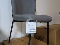 4x eetkamerstoel rv design, ventura- vincent, grijs - afbeelding 1 van  6