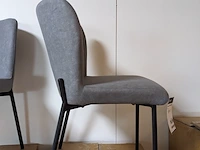 4x eetkamerstoel rv design, ventura- vincent, grijs - afbeelding 3 van  6